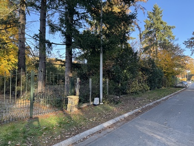 EKSEL: bouwgrond met een straatbreedte van ca 85m; geschikt voor villabouw of te verkavelen.